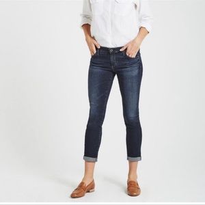 Ag The Stilt Cigarette Roll-Up Jeans